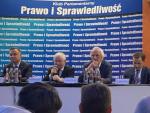 Posiedzenie Klubu PiS w Jachrance z udziałem prezydenta Andrzeja Dudy, 24 lutego