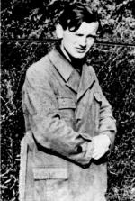 Karol Wojtyła (1934 r.), gdy grał już w Wadowicach w teatrze szkolnym polonisty Mieczysława Kotlarczyka, z którym założył konspiracyjny Teatr Rapsodyczny w Krakowie (1941 r.)