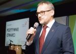 Michał Kaźmierski,  dyrektor generalny Gilead Sciences Poland  w czasie Gali Pozytywnie Otwarci 2019 