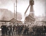 Pracownicy kopalni ropy naftowej Nadzieja w Borysławiu, 1914 r. 
