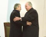 12 listopada 1989 r. w Krzyżowej polski premier Tadeusz Mazowiecki i kanclerz Republiki Federalnej Niemiec Helmut Kohl wzięli udział w mszy św., która otworzyła nowy etap w stosunkach polsko-niemieckich Martin Athenstšdt  