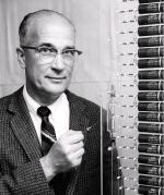 William Bradford Shockley (1910–1989), amerykański fizyk i współtwórca tranzystora 