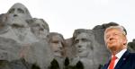 Donald Trump proklamował ostatnio coś na kształt wojny kulturowej  z „lewicowym faszyzmem”.  I zapowiedział obronę monumentu czterech prezydentów na Mount Rushmore. Tyle że jego dygresyjne brutalności nie oferują pozytywnej  wizji historii Ameryki 