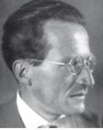 Erwin Schrödinger  (1887–1961) laureat Nagrody Nobla  za prace nad matematycznym opisem mechaniki falowej