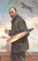 Julian Fałat (1853–1929) Autoportret, 1910 olej, płótno Muzeum Narodowe w Warszawie