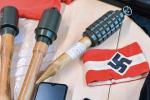 Ręczne granaty z czasów II wojny światowej oraz opaska Hitlerjugend znalazły się wśrod przedmiotów, ktore  policja z Brandenburgii, wschodniego landu przy granicy z Polską, znalazła w czasie akcji przeciw lokalnej grupie neonazistów w lipcu tego roku 