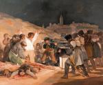 Rozstrzelanie powstańców madryckich na wzgórzu Príncipe Pío – obraz hiszpańskiego malarza Francisca de Goi z 1814 r.  