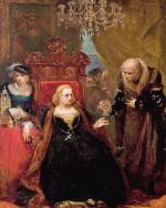 „Otrucie królowej Bony” − obraz Jana Matejki z 1859 r. W listopadzie 1557 r. w Bari Bona została otruta przez swego zaufanego dworzanina Jana Wawrzyńca Pappacodę, pracującego dla Habsburgów 
