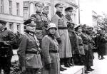 Wspólna defilada wojsk niemieckich i sowieckich w okupowanej Polsce. Brześć nad Bugiem, 22 września 1939 r. 