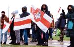 Mimo fali represji Białorusini protestują czwarty miesiąc 