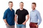 Założyciele Therapify  (od lewej:  Jan Pluta,  Łukasz Pstrong oraz Damian Markowski)  chcą stać się liderem  na rynku psychoterapii online