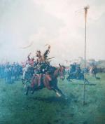 „Lisowczycy. Strzelanie z łuku”, obraz Józefa Brandta z 1885 r.  