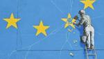 Głos w sprawie brexitu zabrał także guru street artu Banksy, tworząc mural w Dover, głównym ośrodku komunikacji promowej Anglii z Francją