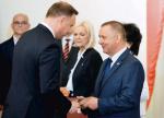 Prezydent Andrzej Duda spotkał się niedawno z prezesem Marianem Banasiem (zdjęcie z 2019 r.)  