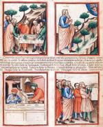 „Historia Biblii”, włoski manuskrypt z 1400 r. 