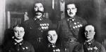 Pierwszych pięciu marszałków Związku Radzieckiego w 1935 r. Od lewej: Michaił Tuchaczewski, Siemion Budionny, Klimient Woroszyłow, Wasilij Blücher i Aleksandr Jegorow  