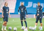 Od lewej: Antoine Griezmann, Karim Benzema i Kylian Mbappe – tego tercetu zazdrości Francuzom cała Europa 
