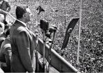Pierwsza przemowa Gamala Abd an-Nasira jako prezydenta Zjednoczonej Republiki Arabskiej. Kair, 1958 r. 			