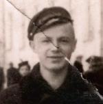 Tadzio Jasiński.  Zdjęcie wykonane prawdopodobnie jesienią  1938 r. lub wiosną 1939 r. 
