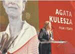 Kategoria FILM I TEATR: Agata Kulesza, aktorka teatralna i filmowa. – Nagrody mnie mobilizują. Może nie umiem pisać, rzeźbić, ale i tak  to robię, by mówić o wrażliwości – podreślała na gali 