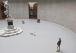 Centralnym punktem nowego muzeum  jest wysoka  na 40 metrów  rotunda 