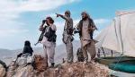 Posterunek pospolitego ruszenia przeciw talibom w prowincji Balch na północy kraju  