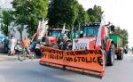 Blokada dróg to wyraz protestu przeciwko przymusowemu zabijaniu zdrowych zwierząt w ramach walki z ASF.  