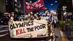 „Igrzyska zabijają biednych”. Japończycy protestujący przeciwko igrzyskom olimpijskim podczas wizyty szefa MKOl Thomasa Bacha w Hiroszimie