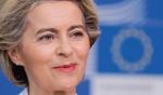 Szefowa Komsiji Europejskiej Ursula von der Leyen ma powody do zadowolenia: spełniła obietnice zaopatrzenia UE w szczepionki 