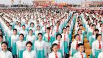 Przygotowania do parady z okazji 100-lecia Komunistycznej Partii Chin (KPCh) na placu Tiananmen w Pekinie, 1 lipca 2021