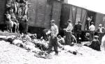 Ofiary rumuńskich „pociągów śmierci”, którymi wywożono Żydów z Jass  