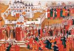 W marcu 1613 r. tłum pod monasterem Ipatiewskim błagał Michała Fiodorowicza Romanowa, by zechciał zostać carem Wszechrusi 