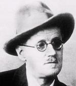 James Joyce (1882–1941), autor „Ulissesa” (1922) 