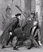 Zabójstwo Dymitra I Samozwańca w Moskwie, 17 maja 1606 r.  Rycina z „Conspirations et executions politique” 