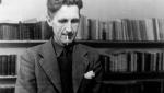 George Orwell (1903–1950). „Rok 1984”, opublikowany  w 1949 r., był jego ostatnią książką