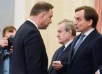Prezydent Andrzej Duda i minister Zbigniew Ziobro różnią się w sposobie reformy sądownictwa 