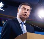 Valdis Dombrovskis wiceszef Komisji Europejskiej 
