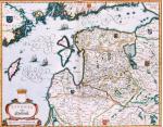 Mapa przedstawia kraje bałtyckie – po raz pierwszy została opublikowana w 1662 r. w drugim tomie „Atlas Maior”
