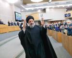 Irański prezydent Ebrahim Raisi w rosyjskim parlamencie 
