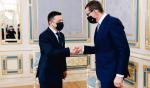Wołodymyr Zełenski i Mateusz Morawiecki spotkali się podczas jednodniowej wizyty polskiego premiera