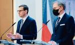 Premierzy Mateusz Morawiecki i Petr Fiala podkreślali, że  w obecnej napiętej sytuacji w Europie porozumienie jest potrzebne  