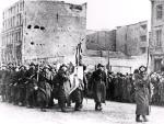 Defilada 1. Armii Wojska Polskiego w Alejach Jerozolimskich w Warszawie, 19 stycznia 1945 r.   