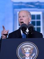 Joe Biden przemówił na dziedzińcu Zamku Królewskiego