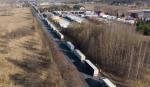 Korki ciężarówek przy granicy z Białorusią rozciągają się już na dziesiątki kilometrów. To m.in. skutek unijnych sankcji
