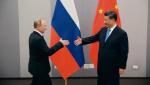 Od 2012 r. niewidoczny polityczny „rów mariański” między Zachodem a Rosją i krajami jej strefy wpływów zaczął się pogłębiać.  Polityczny ostracyzm ze strony Zachodu Putin sobie rekompensował zbliżeniem z Chinami. Na zdjęciu: Spotkanie Władimira Putina i Xi Jinpinga na szczycie BRICS (Rosja, Chiny, Brazylia, Indie i RPA) w Brazylii, 13 listopada 2019 roku