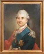Portret króla Stanisława A. Poniatowskiego powstał w pracowni Marcella Bacciarellego