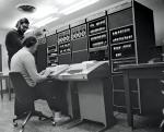 Ken Thompson i Dennis Ritchie przy PDP-11, ok. 1970 r.