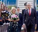 Słowacki minister spraw zagranicznych Ivan Korcok w towarzystwie Jill Biden