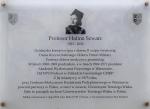 Tablica pamiątkowa poświęcona prof. Halinie Szwarc