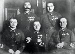 Pierwszych pięciu marszałków Związku Radzieckiego w 1935 r. Od lewej: Michaił Tuchaczewski, Siemion Budionny, Klimient Woroszyłow, Wasilij Blücher i Aleksandr Jegorow